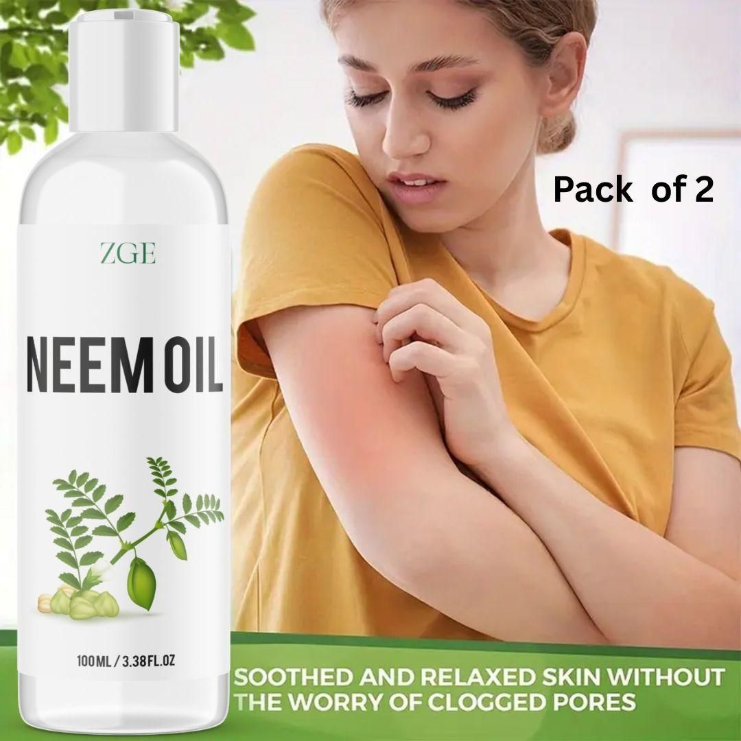 Neem Oil For Skin 100Ml (Pack of 2)