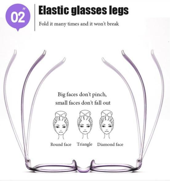 Anti-Blue Light Anti-Fatigue Youthful Eyeglass (Pack of 2)