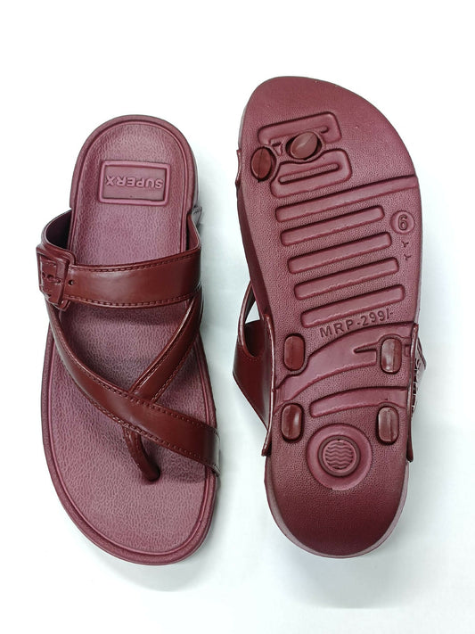 Womens Superx 110 Maroon – Stylish & Comfort Walking sandels