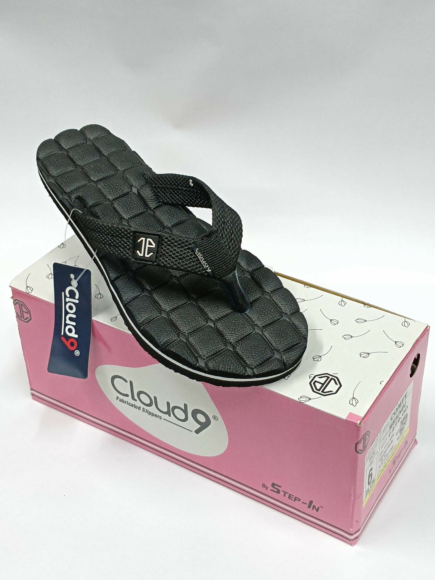 Step In Comfy Slippers - Premium Mehandi Black Daily Wear for Men AND Women