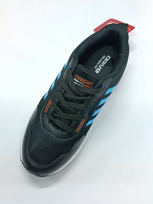 Drive 715 Black Sky Sports Shoes Mens Athletic Footwear