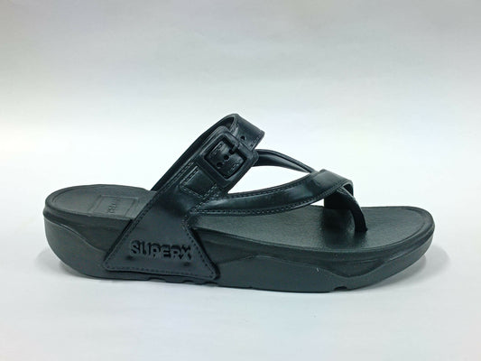 Womens Superx 110 Maroon – Stylish & Comfort Walking black sandels