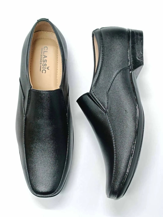 Mens Classic 2004 Timeless Black Formal Shoes with Extra Soft Insole