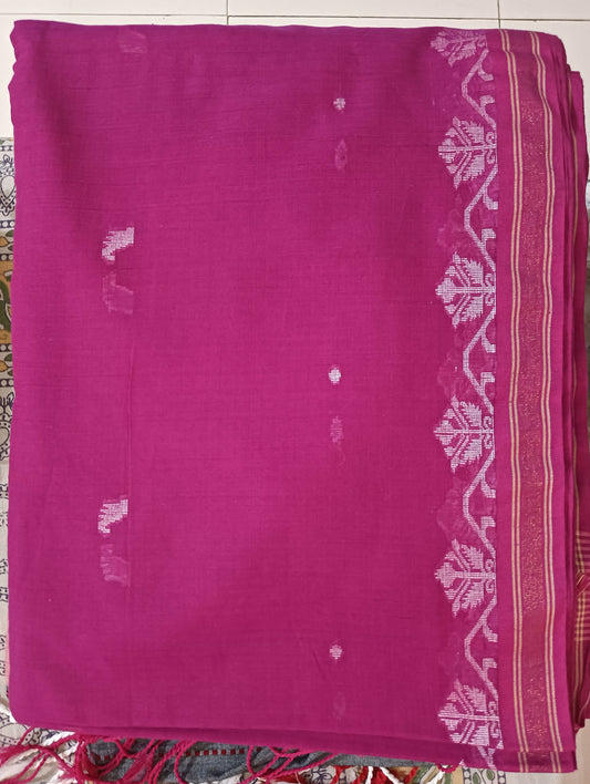 Handwoven Cotton Saree