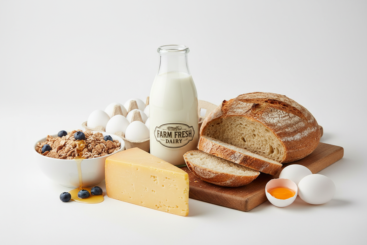Dairy, Bread & Eggs