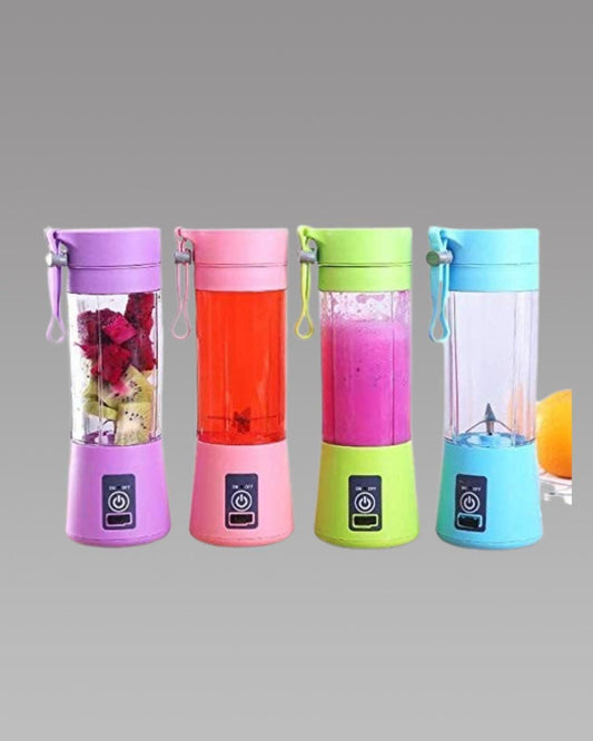 Portable Electric 6-Blade USB Juice Maker (380 ml)