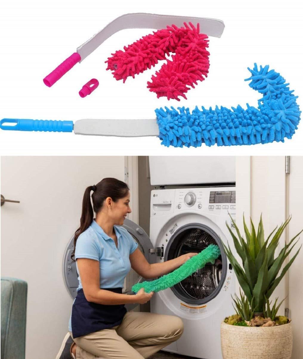 Cleaning Brush Feather Microfiber Duster with Extendable Rod