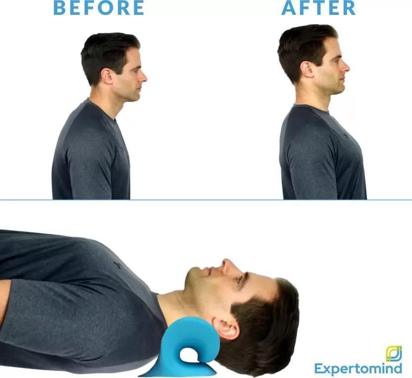 Expertomind Neck Relaxer | Cervical Pillow & Acupressure Massager