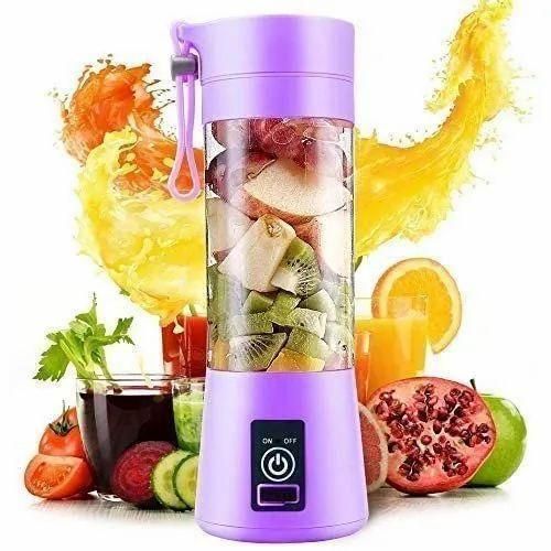 Portable Electric 6-Blade USB Juice Maker (380 ml)