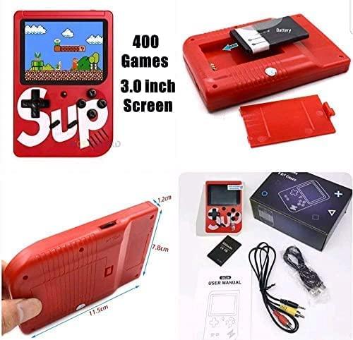 400-in-1 Portable Retro Game Console with LED Screen & USB Rechargeable