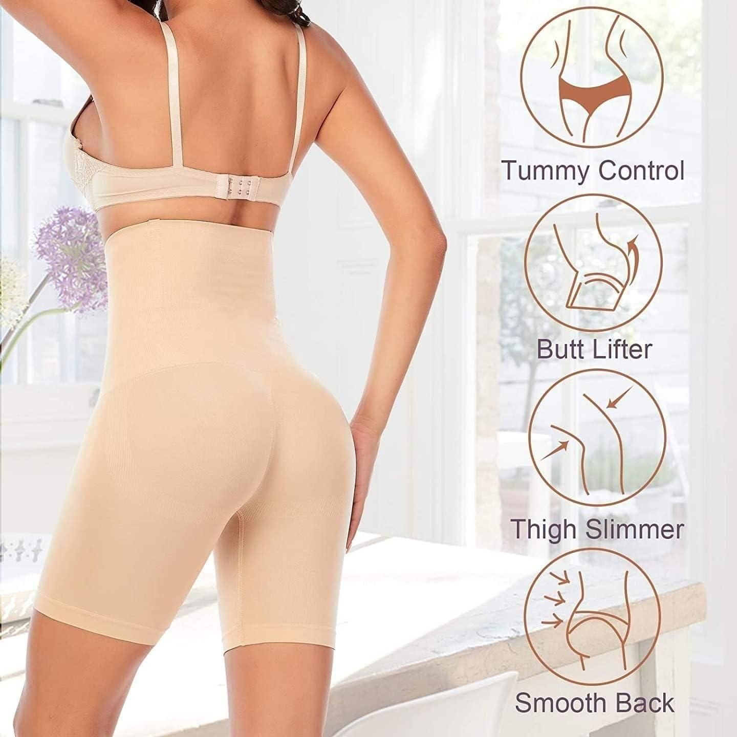 4-in-1 Seamless Shapewear - Slims Tummy, Thighs, Hips | Quick Slim Body Shaper"