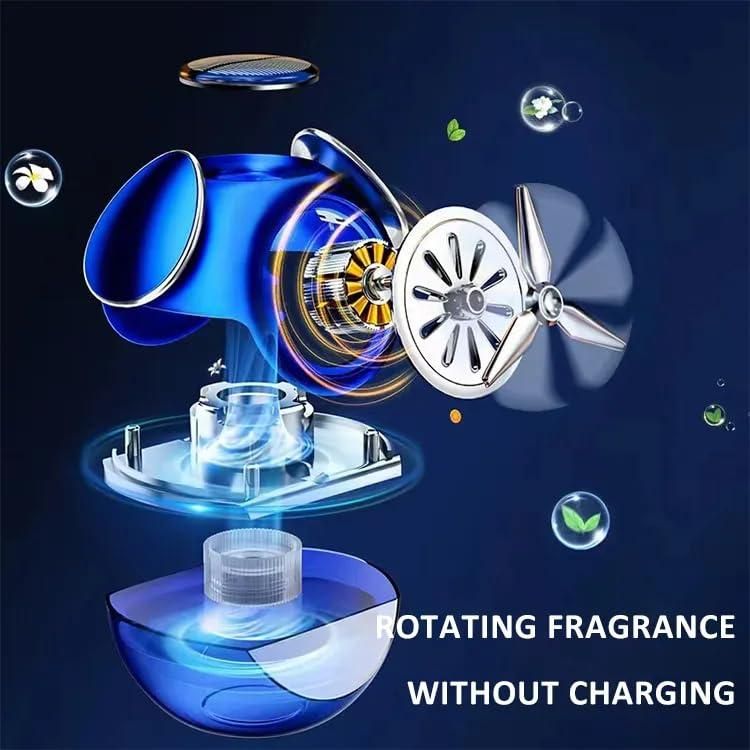 Solar-Powered Car Perfume with Auto Fan