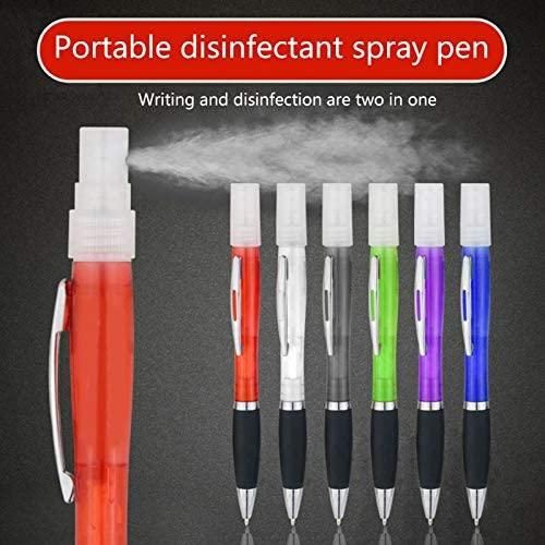 5 Pieces Portable Refillable Disinfectant Spray Pen Multicolor