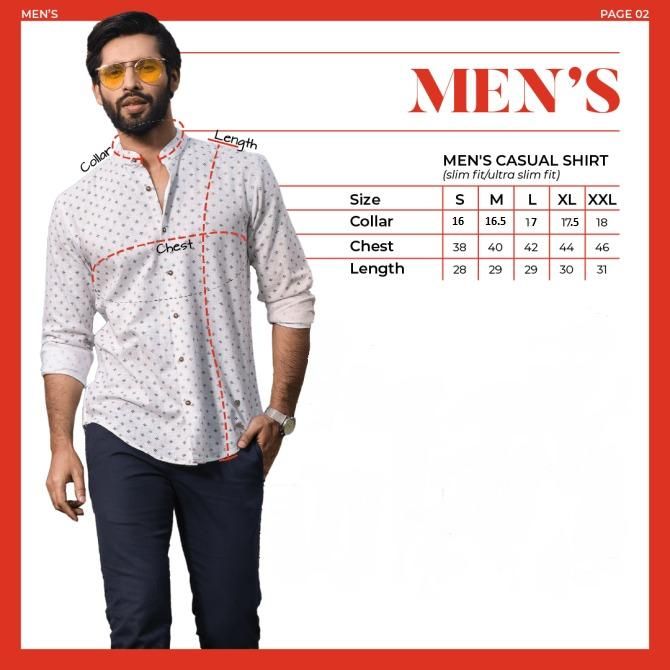 Men's High-Quality Texture Printed Premium Shirt