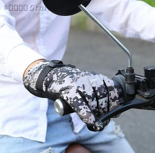 Men's Winter Warm Army Printed Gloves