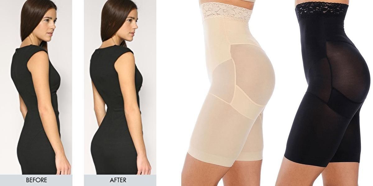 4-in-1 Seamless Shapewear - Slims Tummy, Thighs, Hips | Quick Slim Body Shaper"