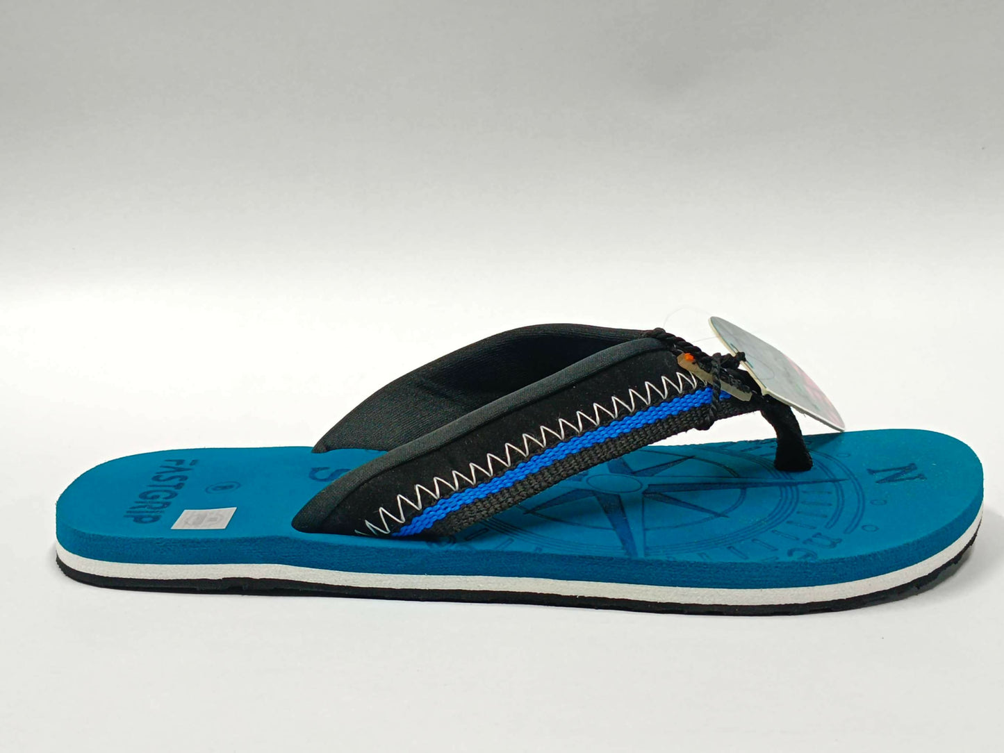 253 BlackAND RED Mens Designer Sandals - Size 7x10 Durable Stylish