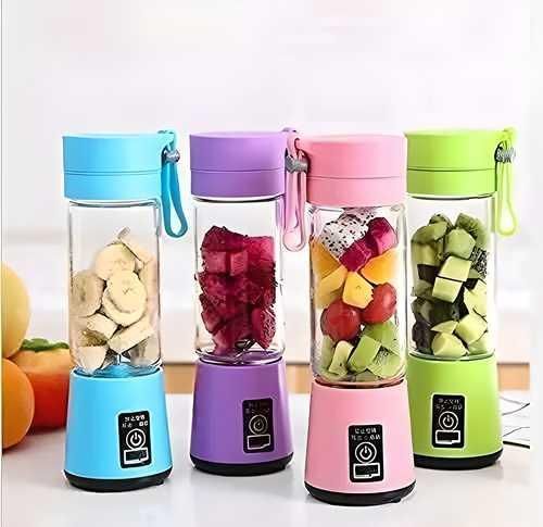 Portable Electric 6-Blade USB Juice Maker (380 ml)