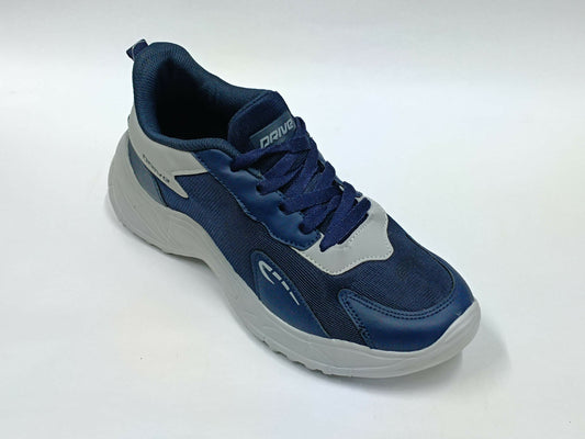 Drive 801 Navy Grey EVA Sports Shoes Ultra Lightweight Mens Runners