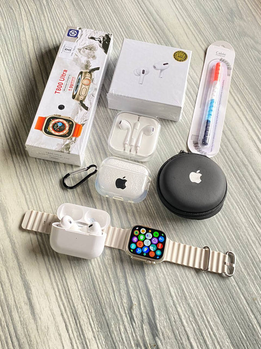 Trending 12-in-1 Combo - Apple Watch Series 8 Ultra, Airpods Pro, and More! Buy 1 Get 1 Free