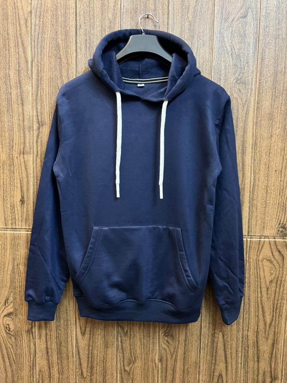 Premium Unisex Plain Hoodie - Soft Wool Blend