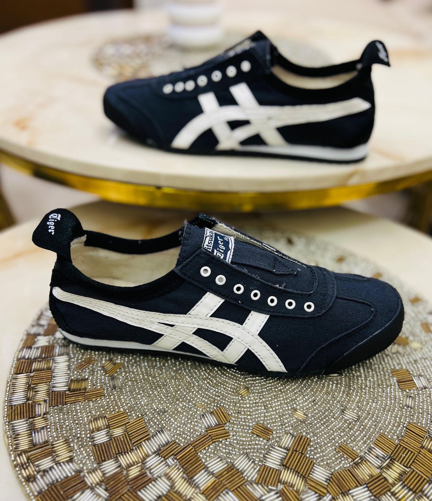 Onitsuka Tiger Slip-Ons - Denim Sneaker Collection