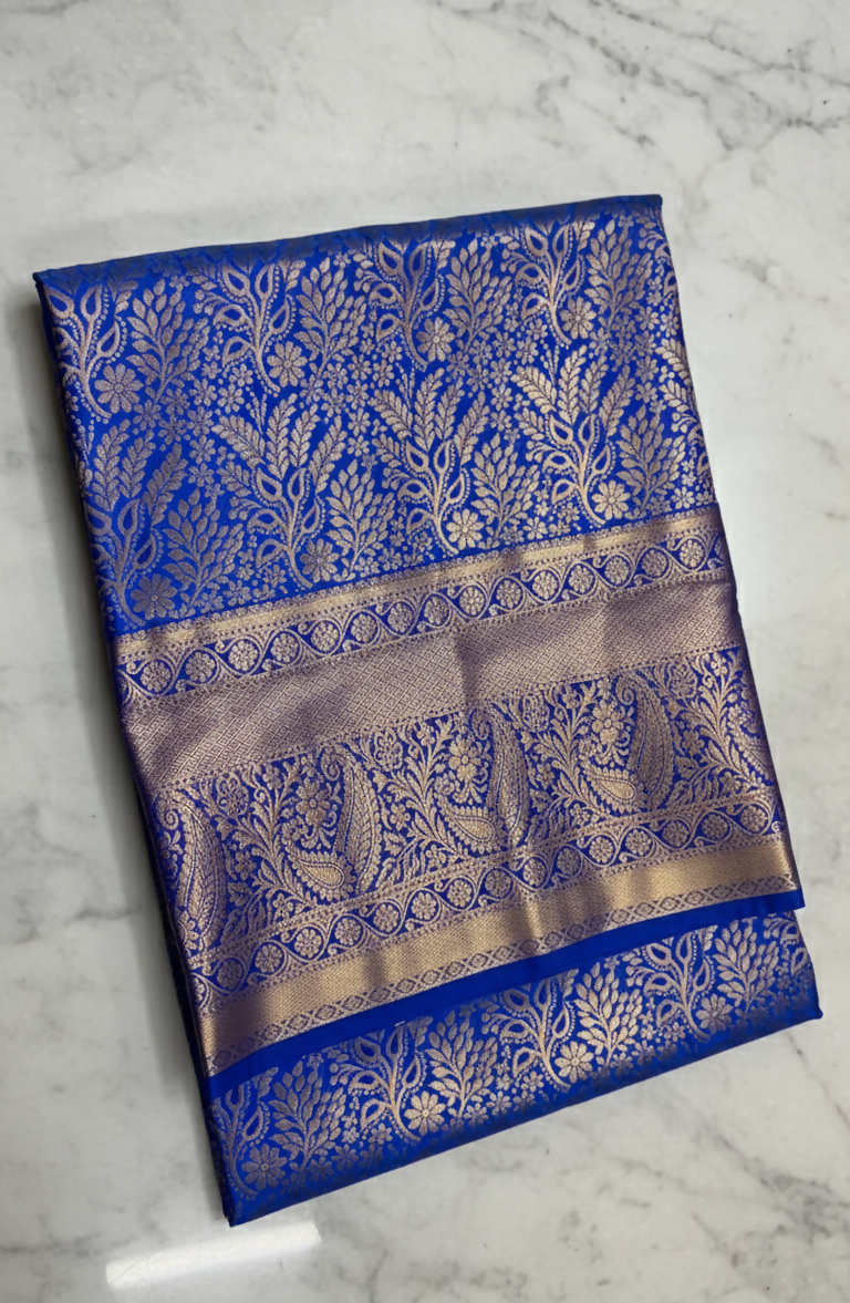 Dharmavaram Self Semi-Kanchi Model Saree